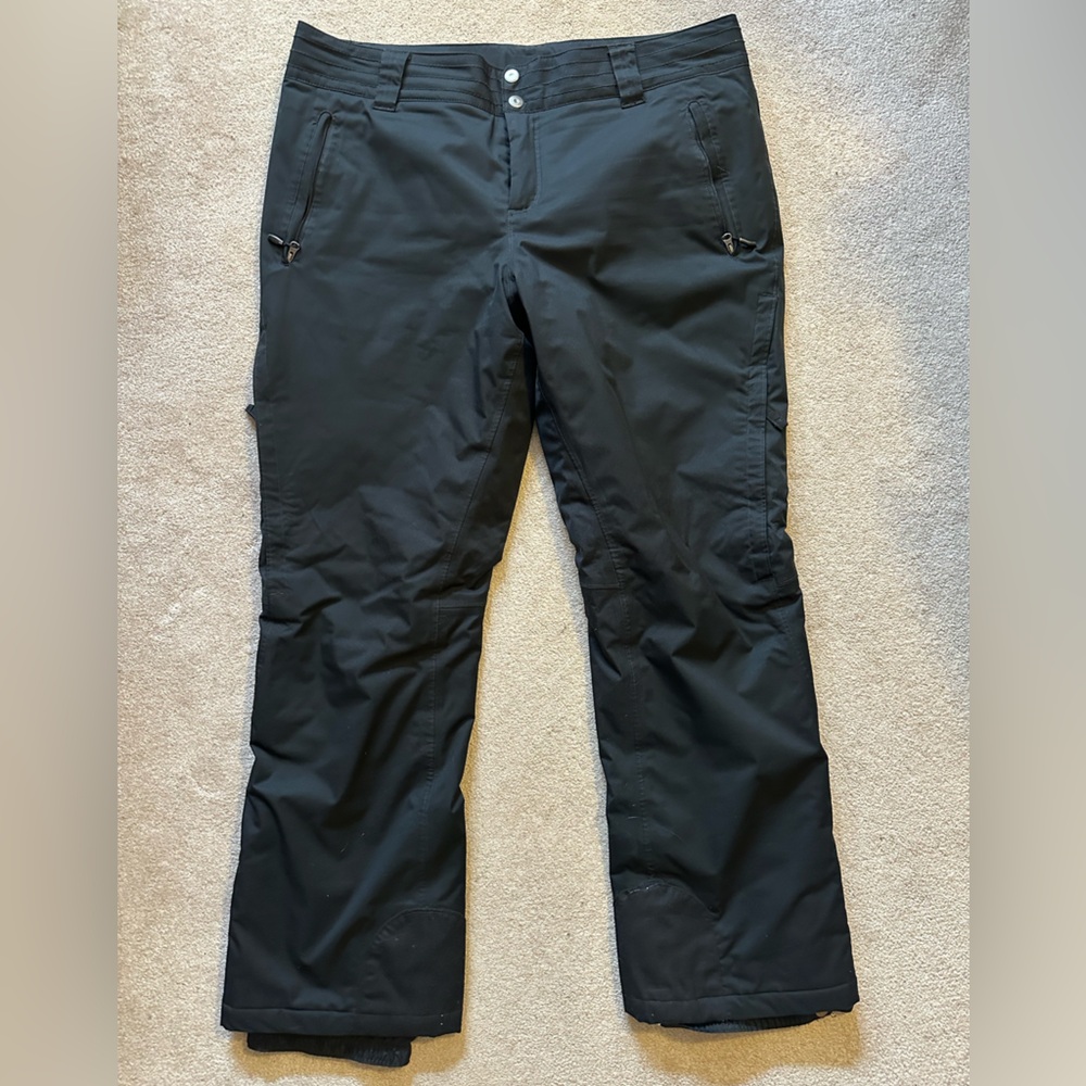 Women's Black Columbia Omni-Heat Ski Snow Pants XL